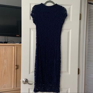 Windsor navy lace dress